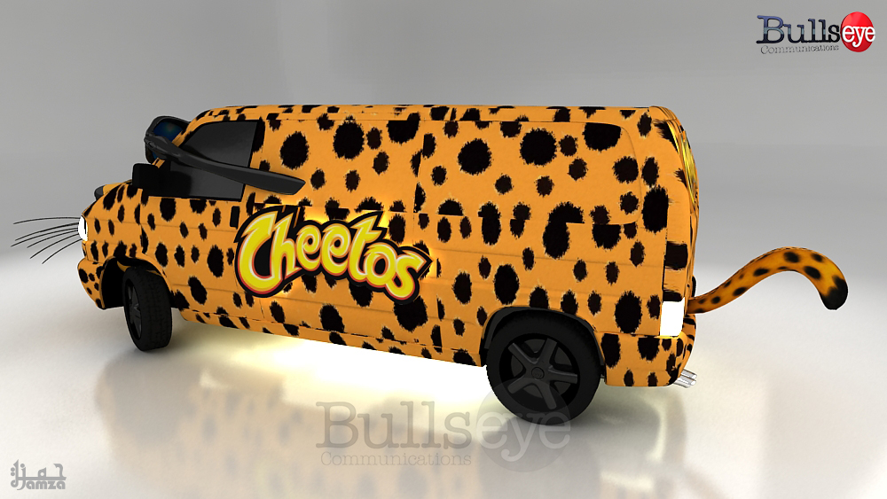 Cheetos Van mobile Chester