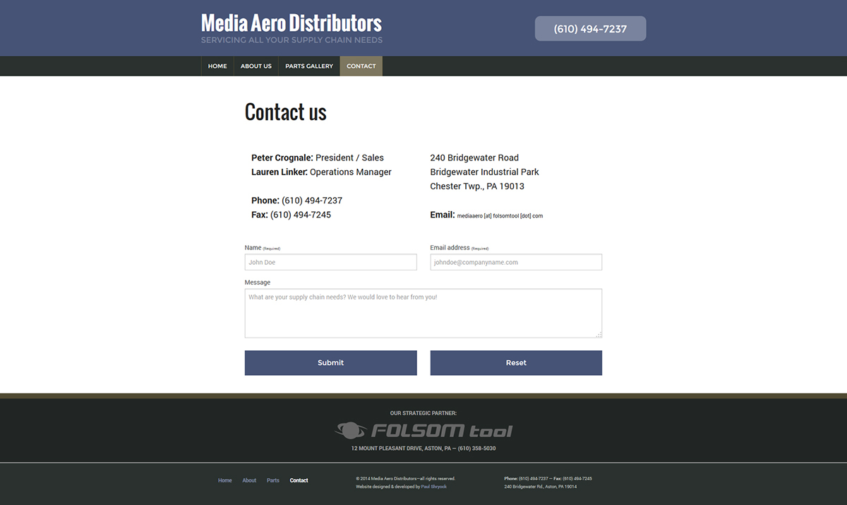 Adobe Portfolio Responsive HTML Website
