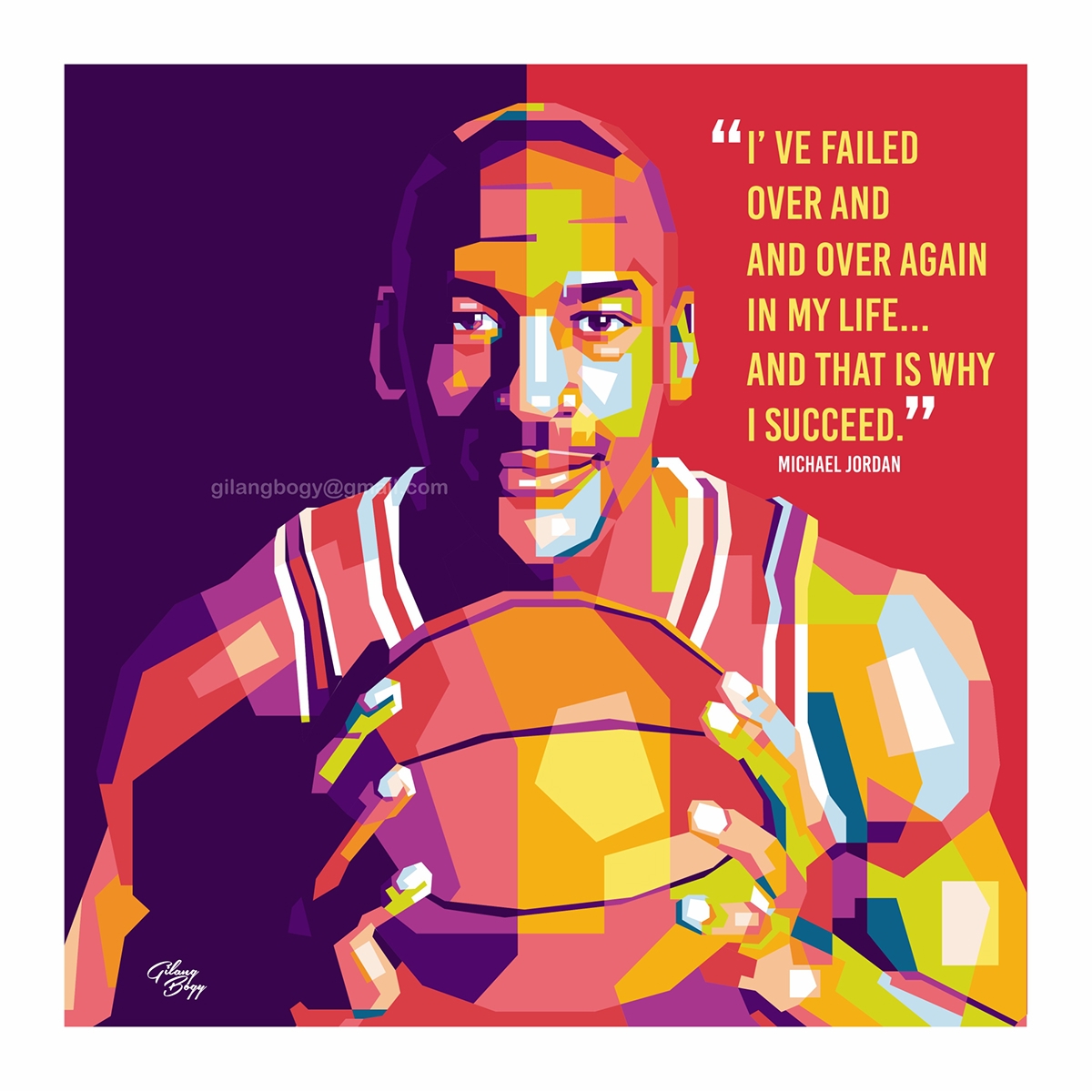 WPAP Pop Art - Inspirational Quote Project on Behance