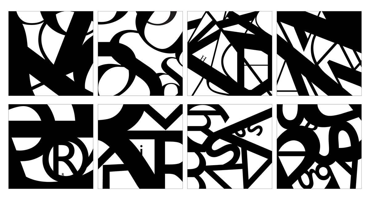 letter typefaces Didot Gill Sans