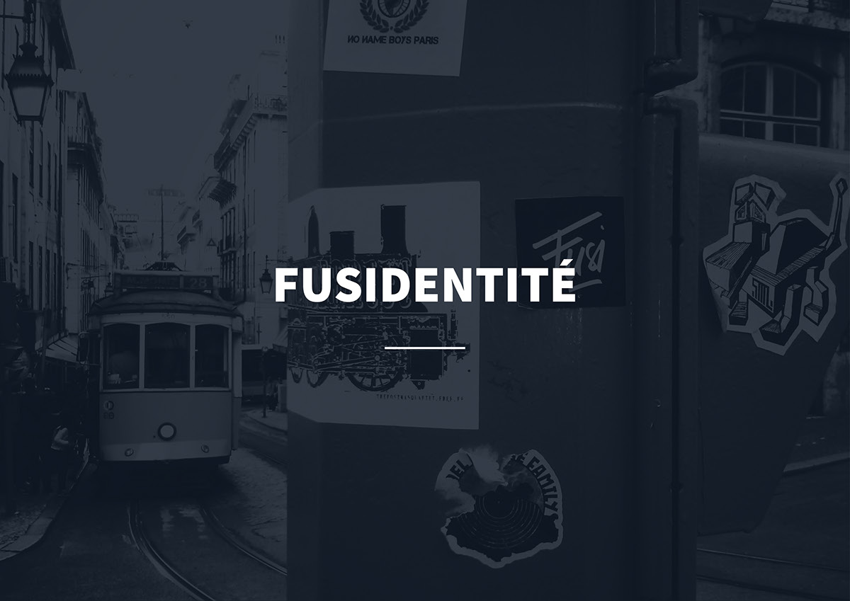 fusi Clothing branding  kit media Buisness identity design presentation book