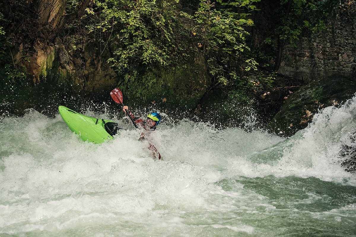 sports kayak whitewater Photography  Italy