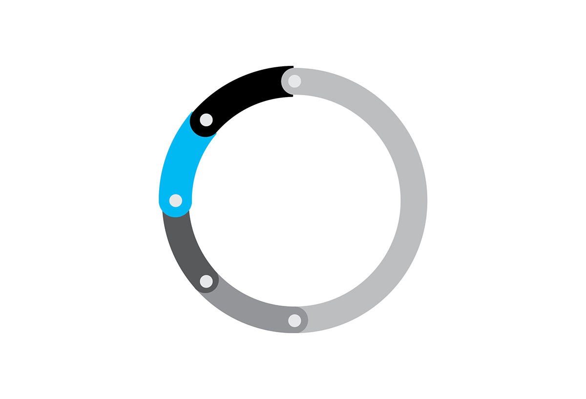 facil fácil contacto contacto logo design wheel circle dots easy contact Logotipo