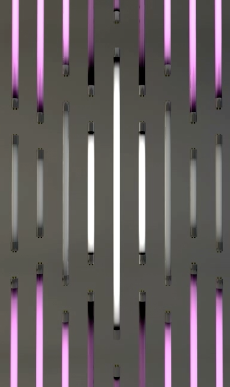 Pitti  interactive  luisaviaroma leonardoworx neon 3D visuals MAX  msp  jitter  sounds ledwall pink firenze4ever