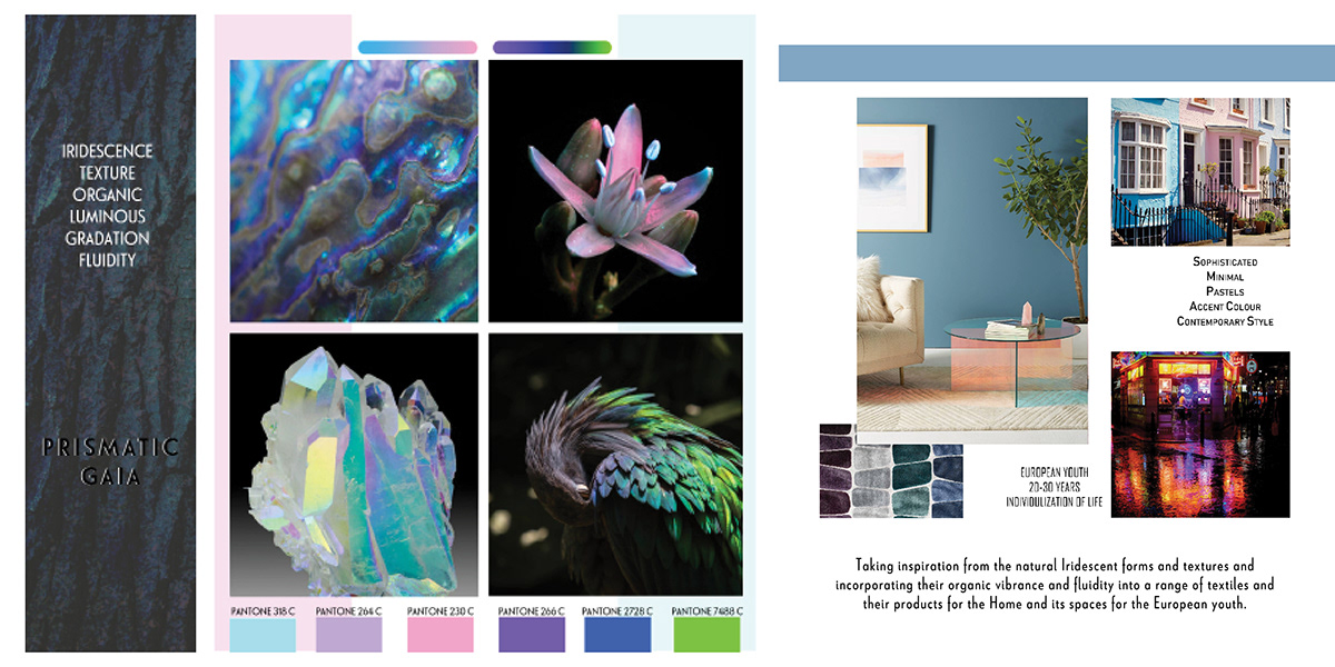 design process illustrations Iridescence mockups Patterns print design  prints textile design  Textiles