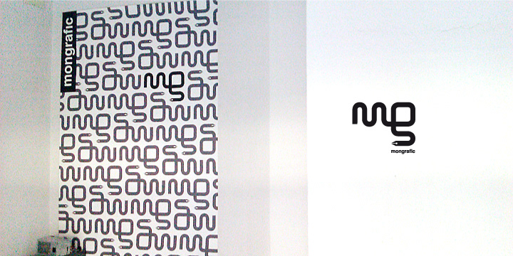 agency image Logotype round black and white minimalistic