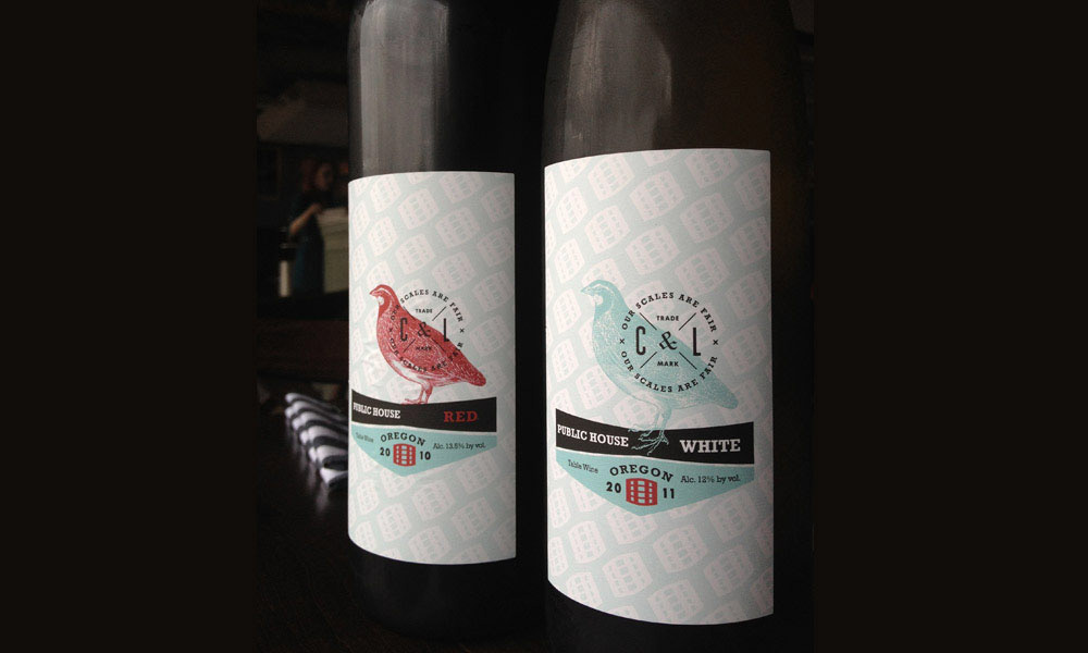 Wine Labels wine package Oregon Wine