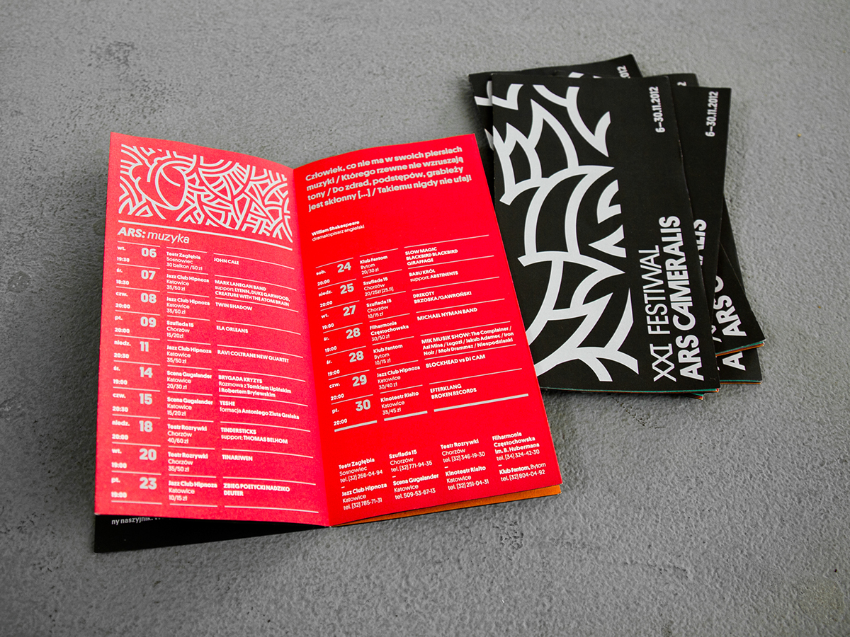poster Booklet  leaflet  visual identity  postcard  invitation  festival