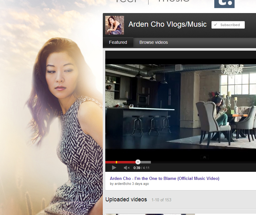 youtube background arden cho Singer teen wolf actress