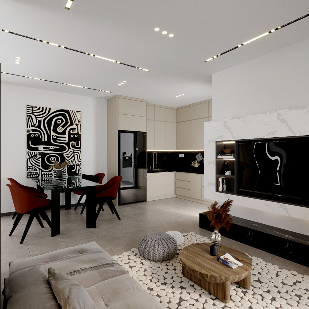 indoor architecture Render 3ds max modern 3D archviz corona vray