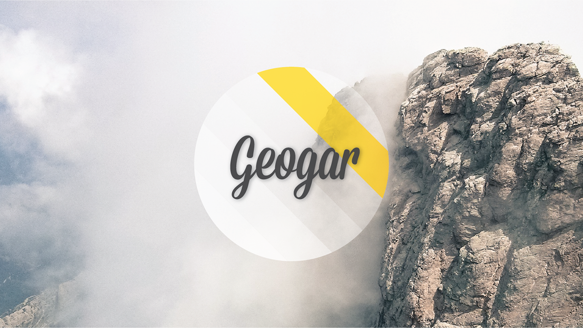 branding  logo geogar design responsive brand Travel