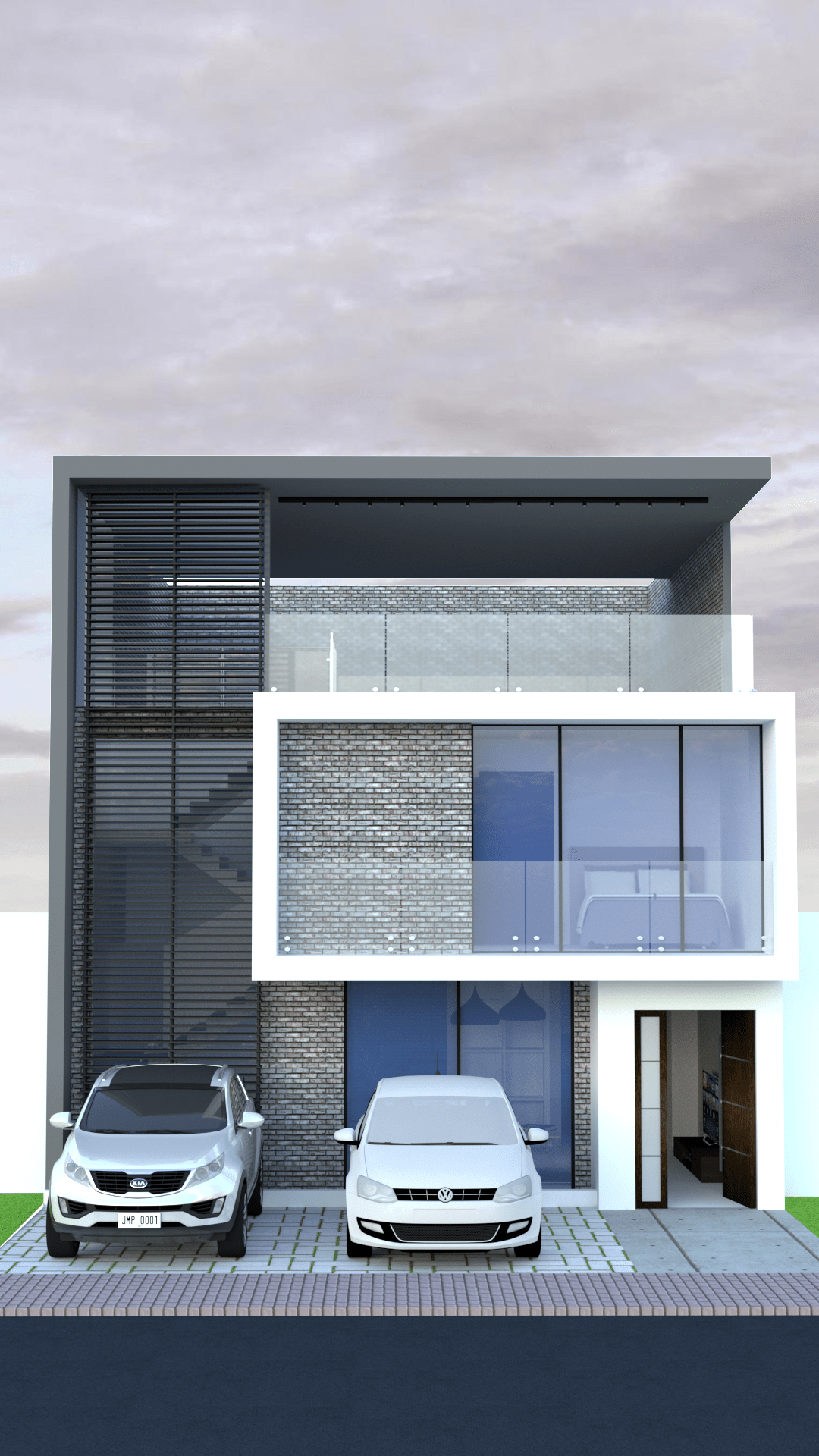arquitectura arquitetura de interiores architecture architectural design Render 3D modern vray SketchUP lumion