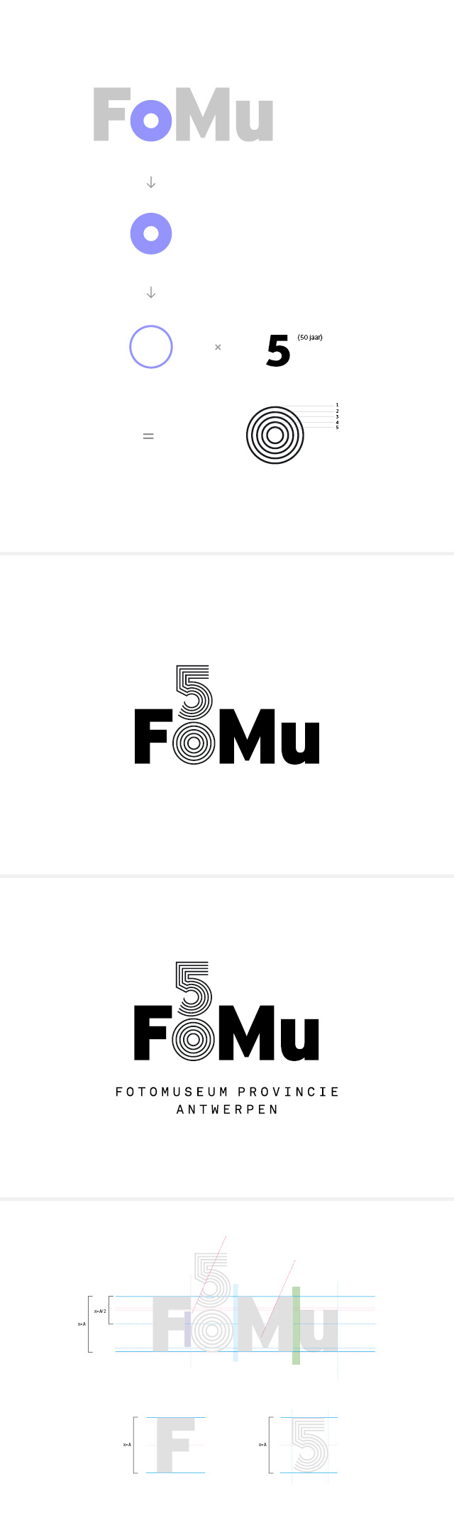 visual identity rebranding Signage brand identity logo design font museum antwerp belgium Website Web Design  cultural magazine branding 