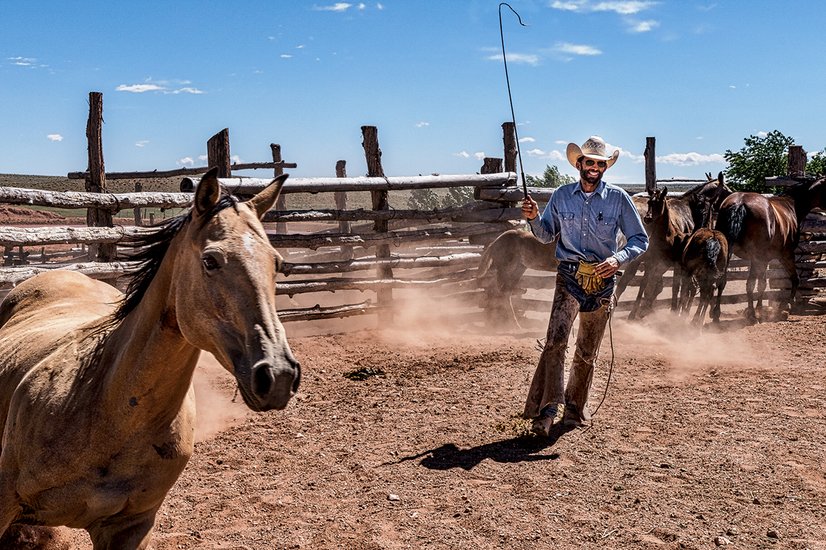 Babbitt Ranch Cowboys Working. 