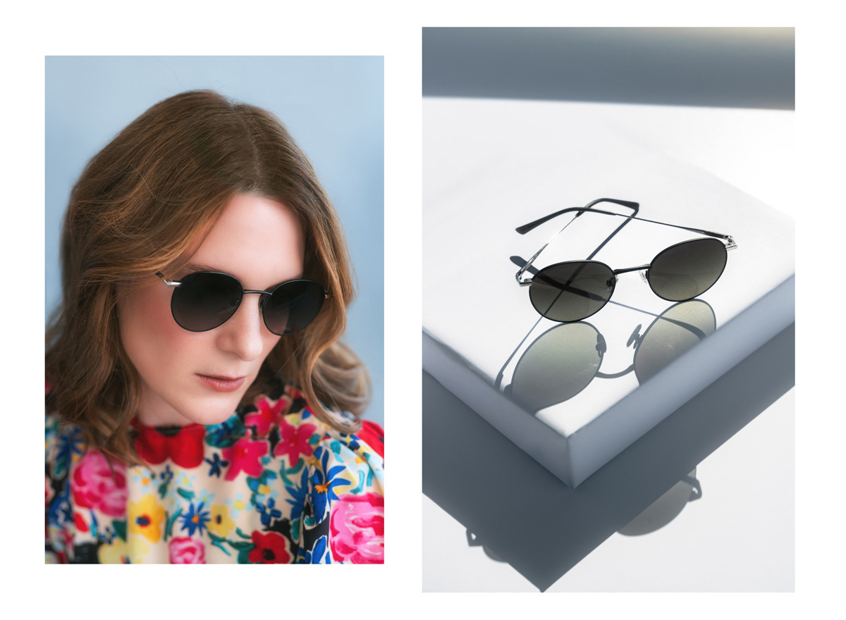 eyewear Sunglasses Advertising  Photography  photoshoot portrait Fashion  model campaign art direction 