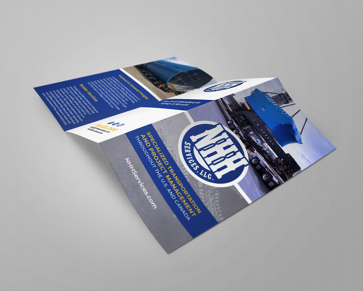 brochure company Truck trucks Truck  Company