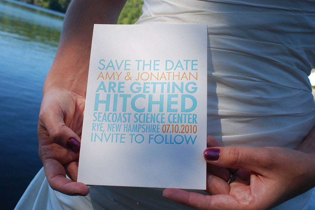 wedding Invitation card save the date letterpress print marriage Unique creative designer Custom