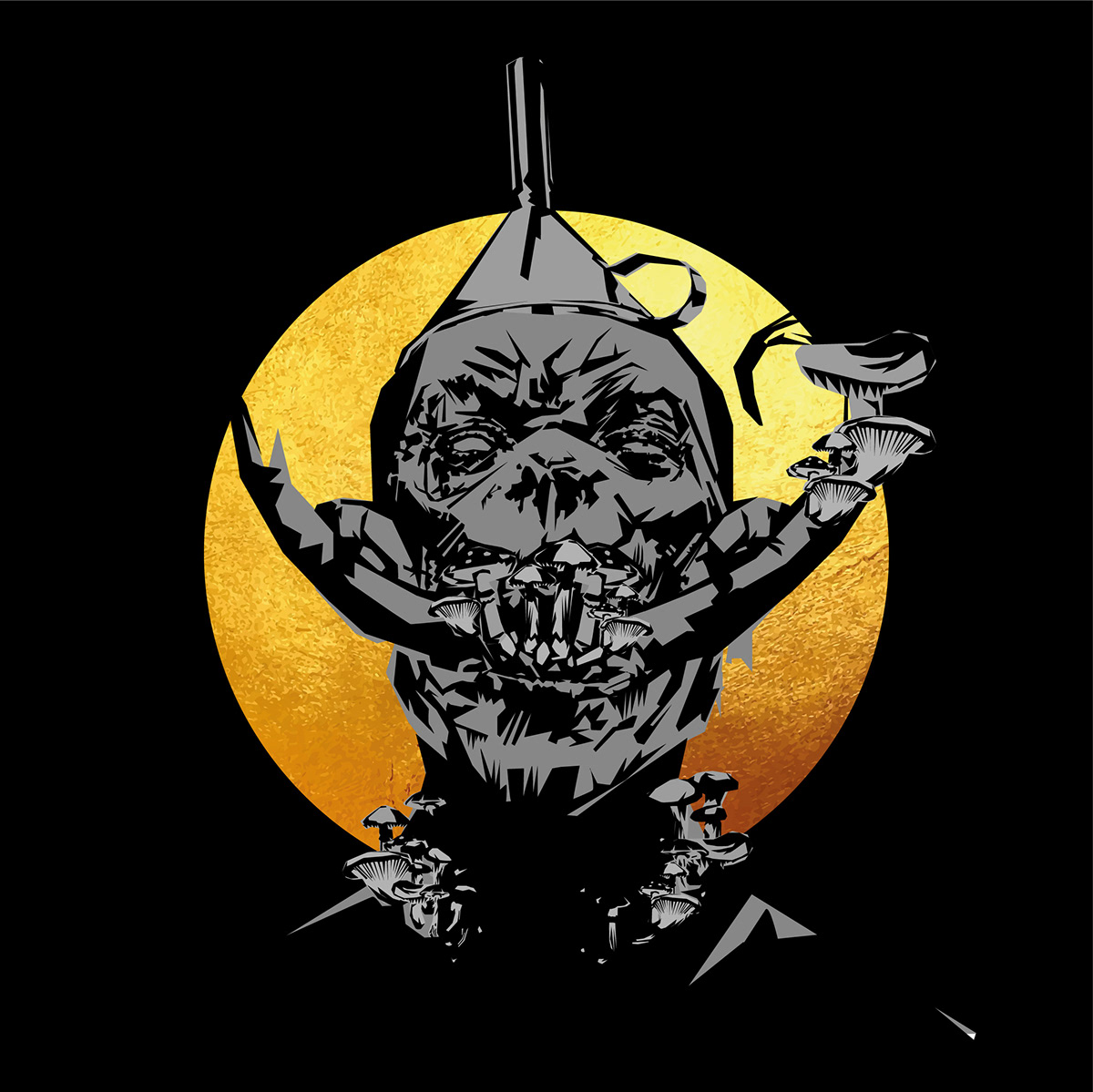 Blackmetal Character comic conceptart creaturedesign doommetal fantasy fanzine gore zombie