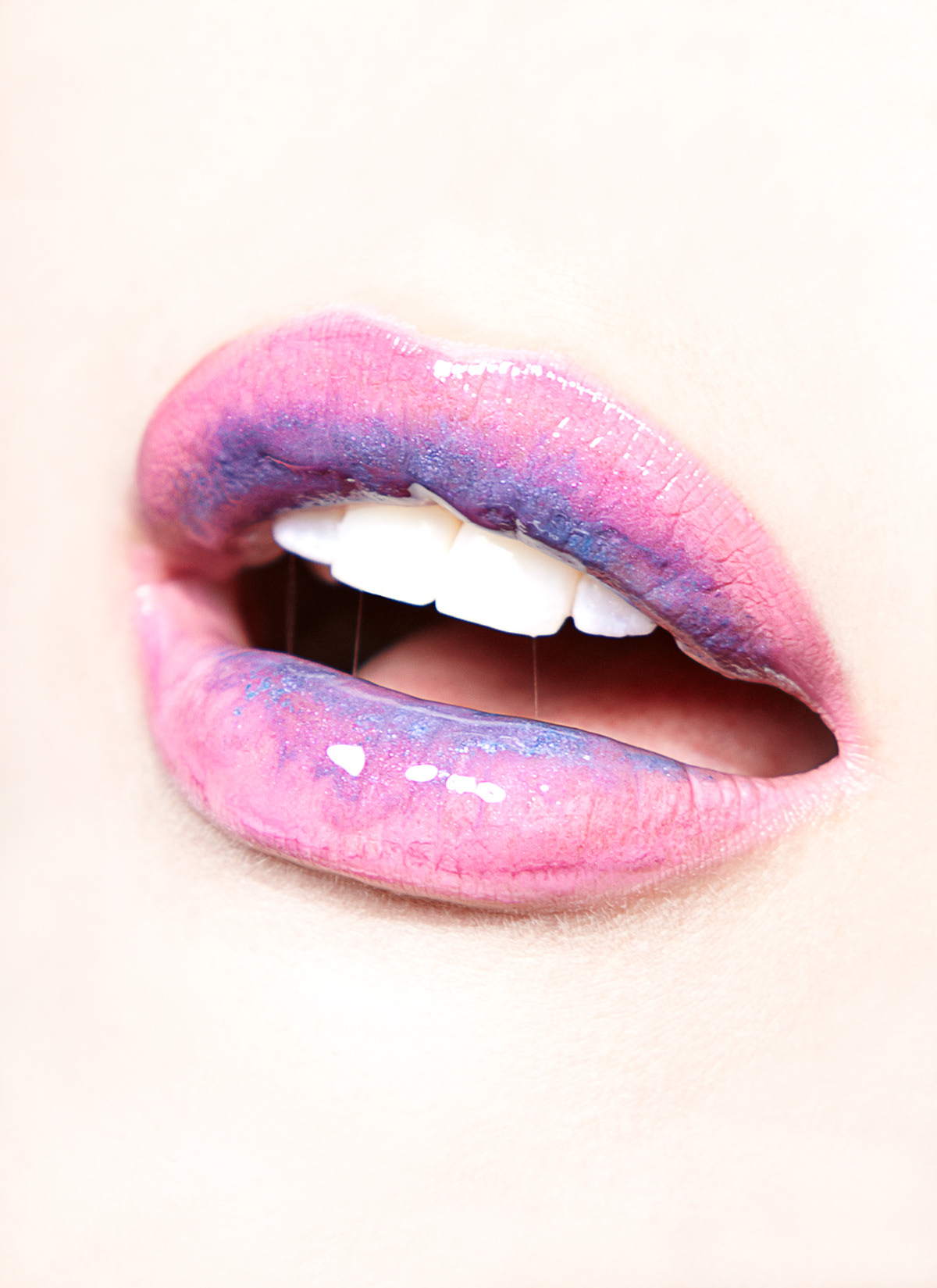 lips beauty shoot Close up lips Make Up mac