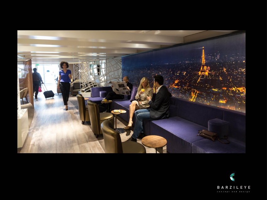 Barzileye Paris Specials dividers lounges airport
