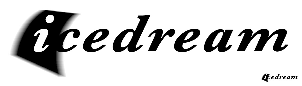 Burgo IceDream Carta Logotipo marchio progetto grafico