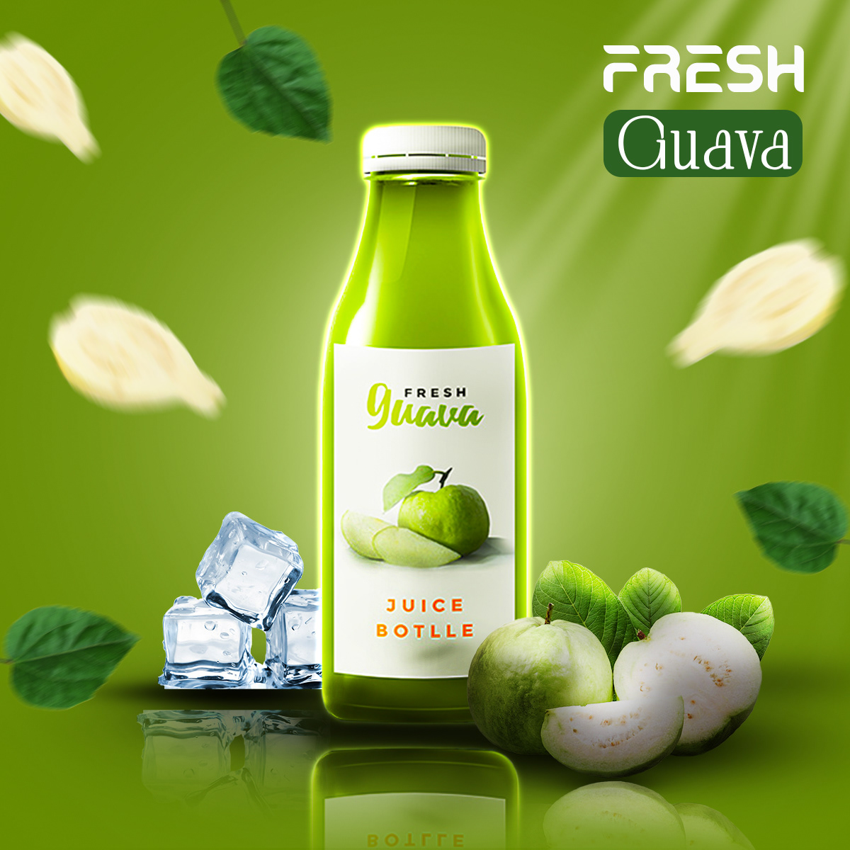 soft drink Advertising  Social media post Socialmedia marketing   Brand Design visual identity brand Guava Juice