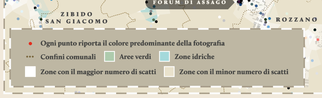 milan map information design data visualization Data infographic la lettura corriere photo pic colours infographics visualization voronoi diagram