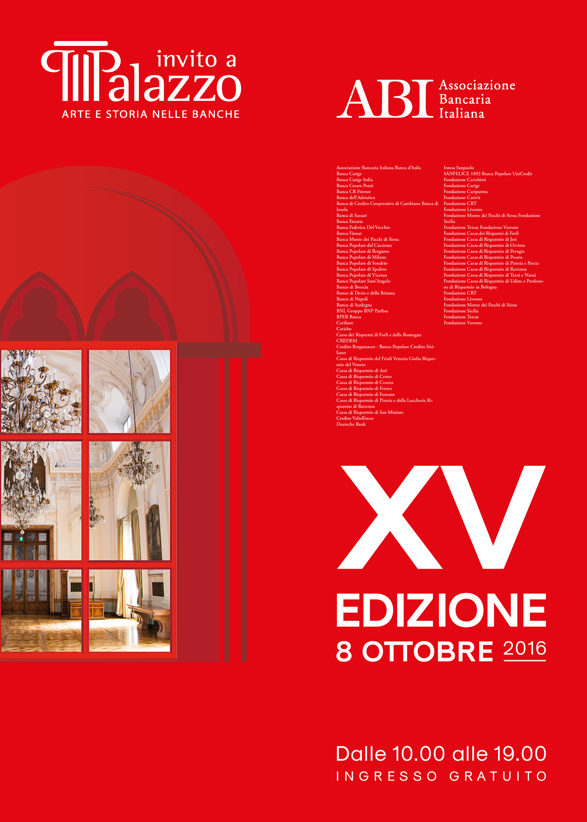 abi Invito a Palzzo brochure design event identity Edizione 2016 Design Inspiration cultural event guide book Poster Design graphic design  book design event marketing