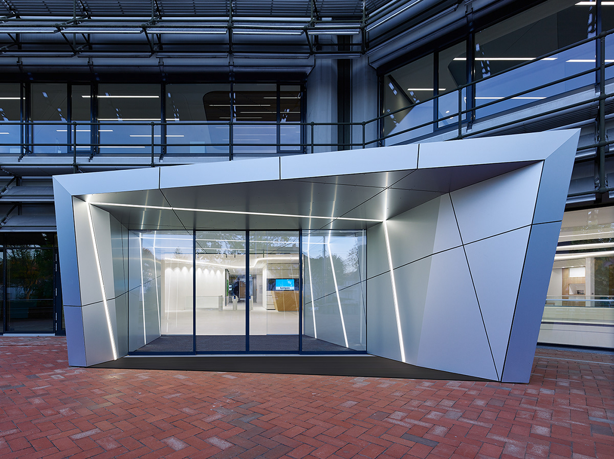 Kollaboration Office Design Dachaufbau workplace design thinking Arbeitswelt Arbeitswelten der Zukunft