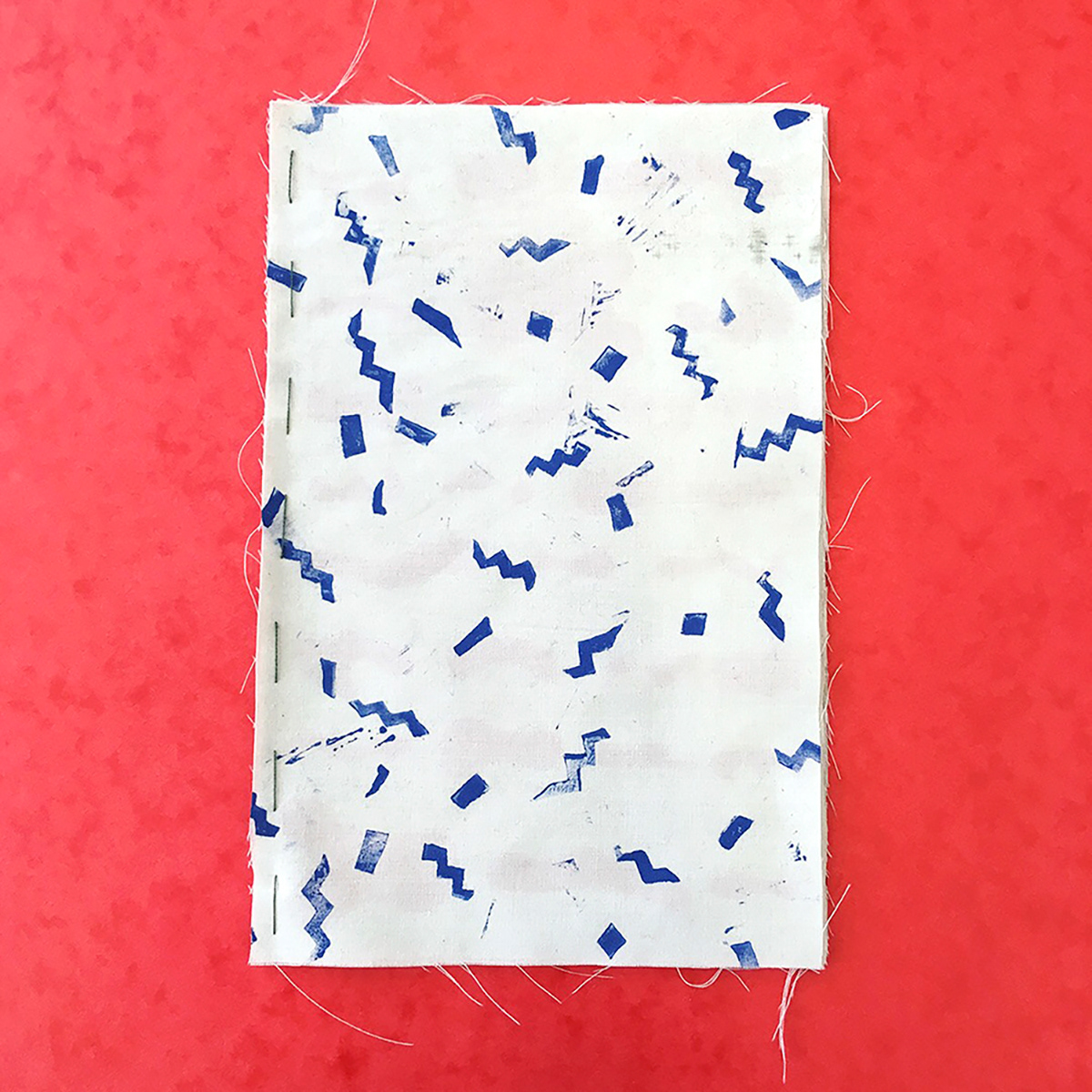 art process design crafts   print silk screen pattern recycling fabric plastic