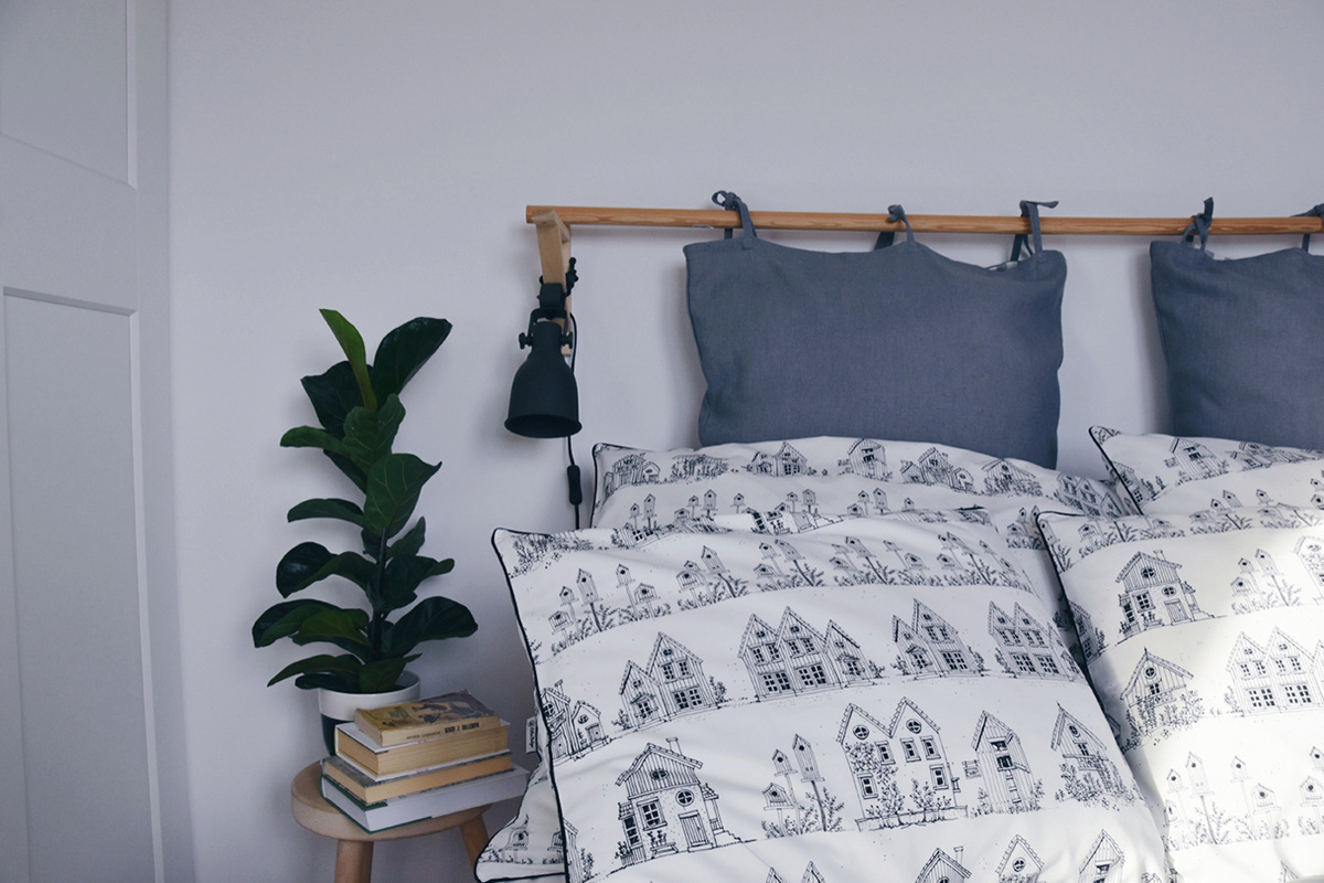 linen printed interiordesign modern bedclothing
