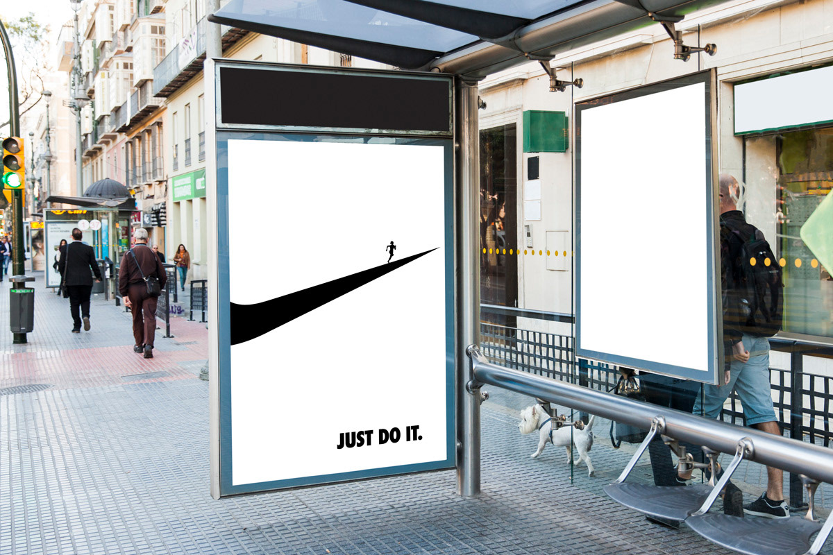 Advertising  Nike ad branding 