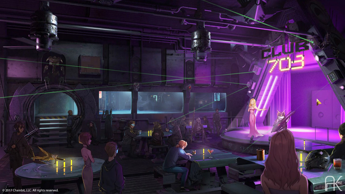 conceptart gamedev backgrounds Backdrops minotaur u7 AK-Art Scifi Cyberpunk fantasy