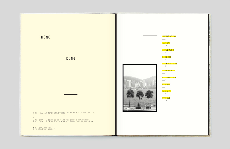Hong Kong book Layout print publication china design simple