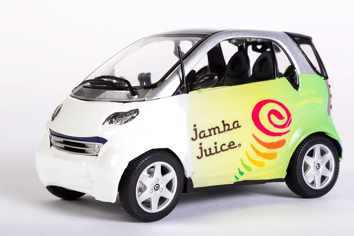 jambajuice Carwrap Smartcar