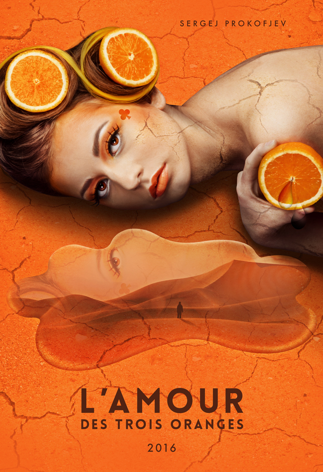 opera turandot L'amour des trois oranges Die Zauberflöte photomanipulation