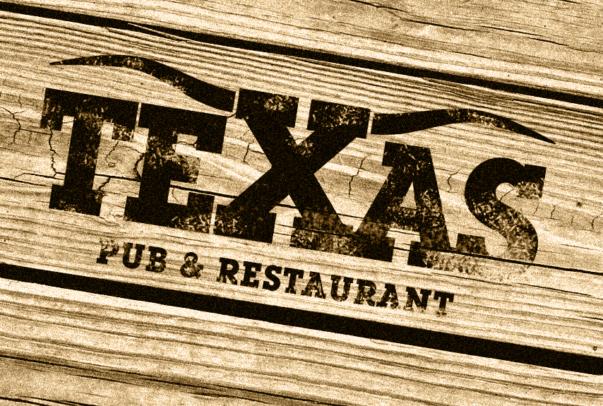 texas restaurant logo typo Logotype