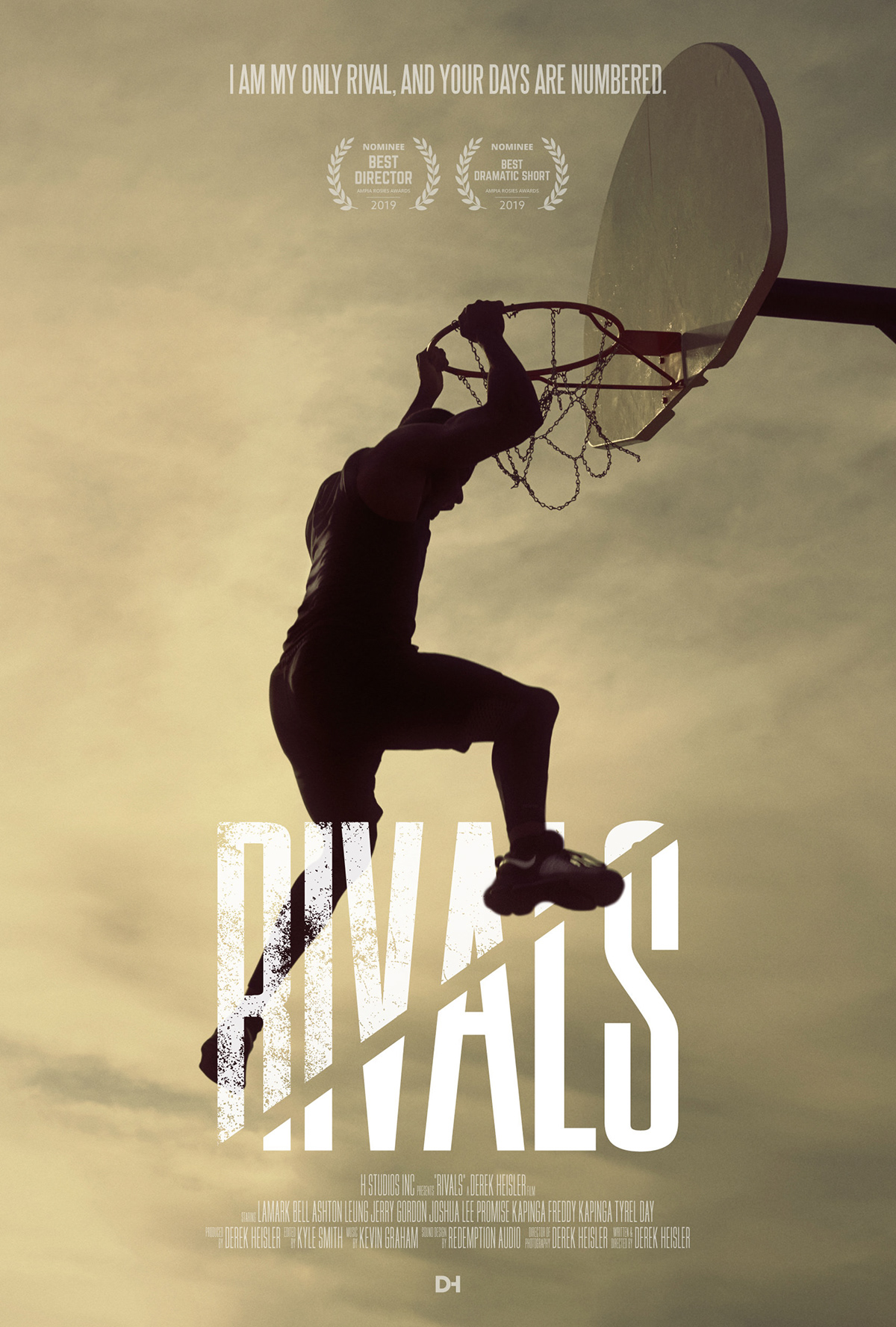 key art short film motion Nike basketball athlete Rivals Rivals short film Derek Heisler Film  