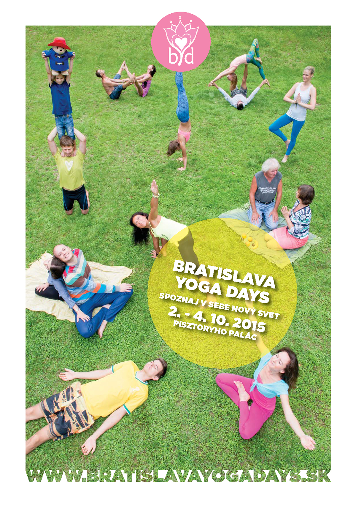 Yoga slovakia Bratislava Client Work  people visual yoga days