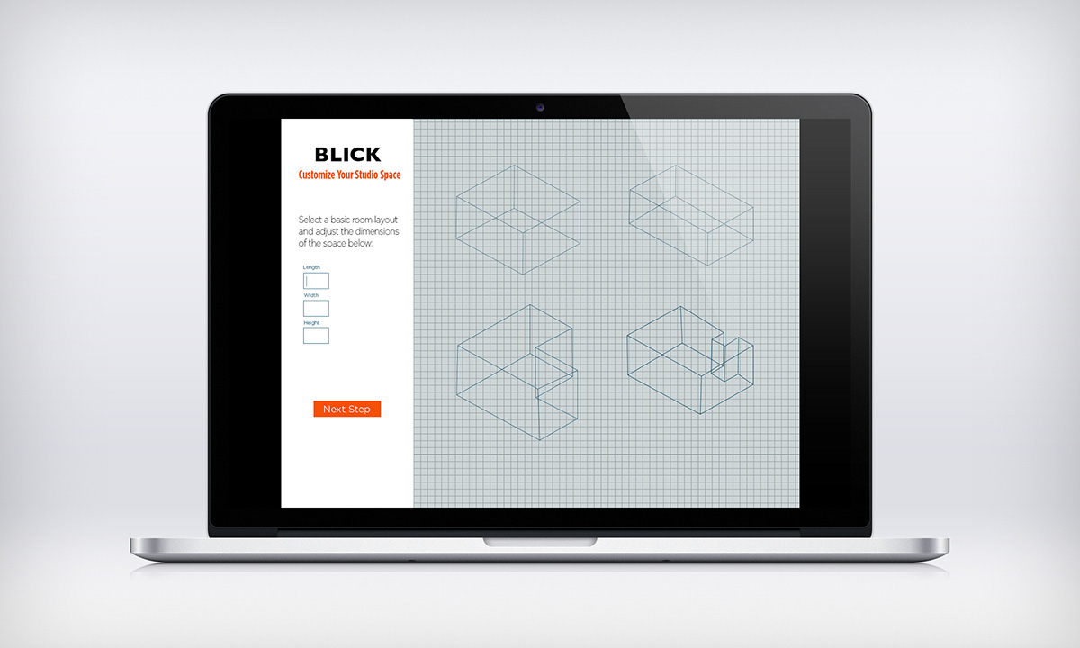 microsite Website design dick blick Customize dick blick microsite