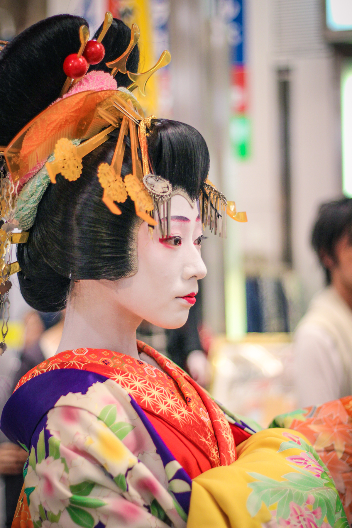 Adobe Portfolio japan portrait geisha oiran