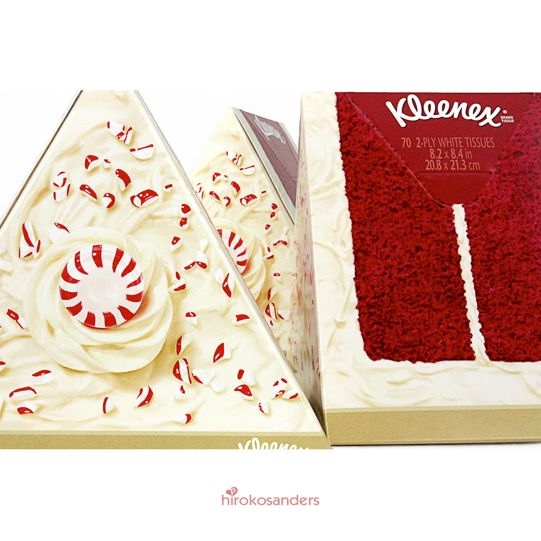 Divine Desserts: Kleenex® Brand dessert wedge series