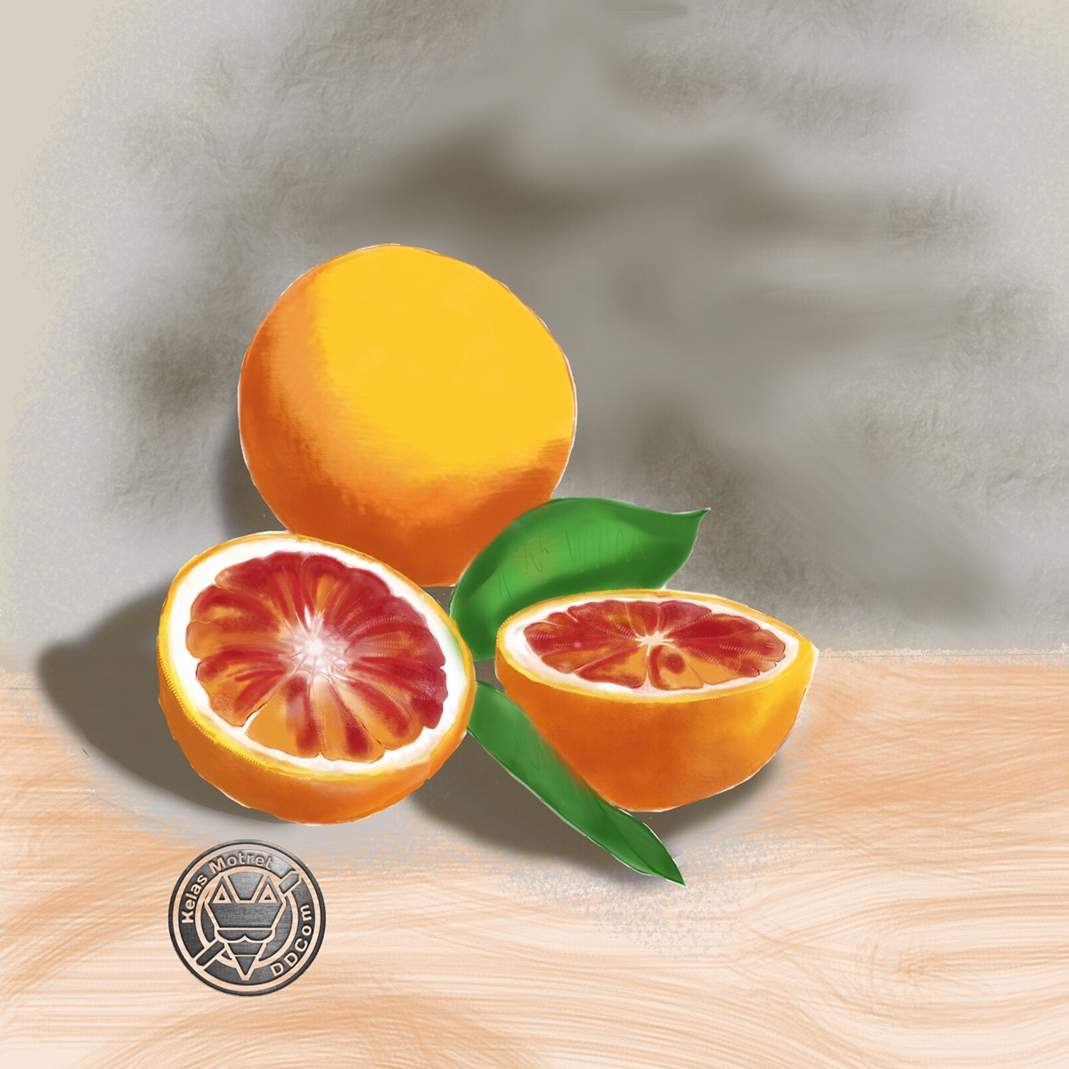 Digital Drawing Fruit