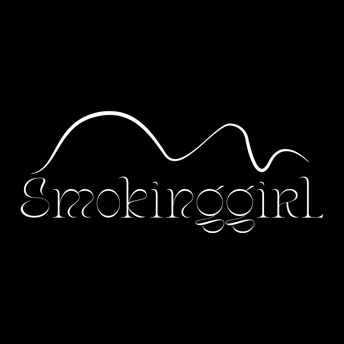 smoking woman smoking girl cigarette packaging design Logo Design Poster Design brand tabak