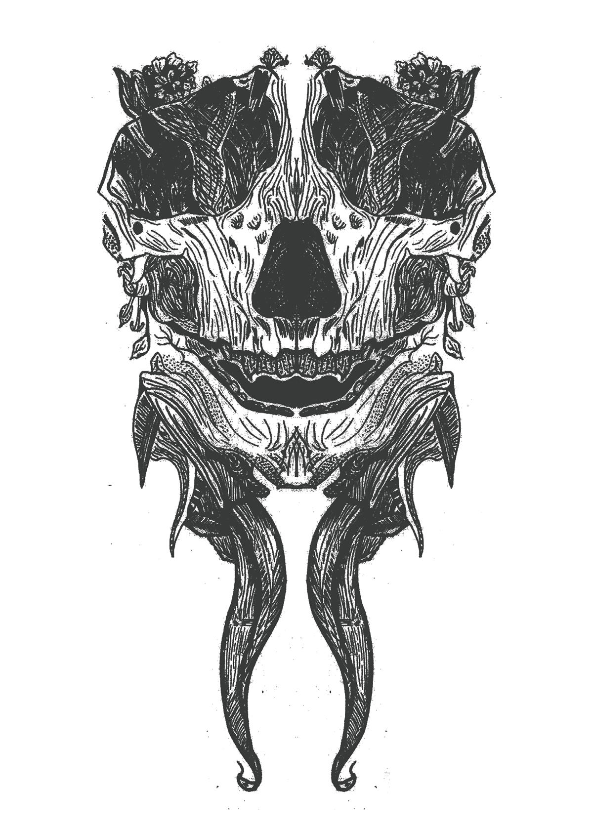pattern skull