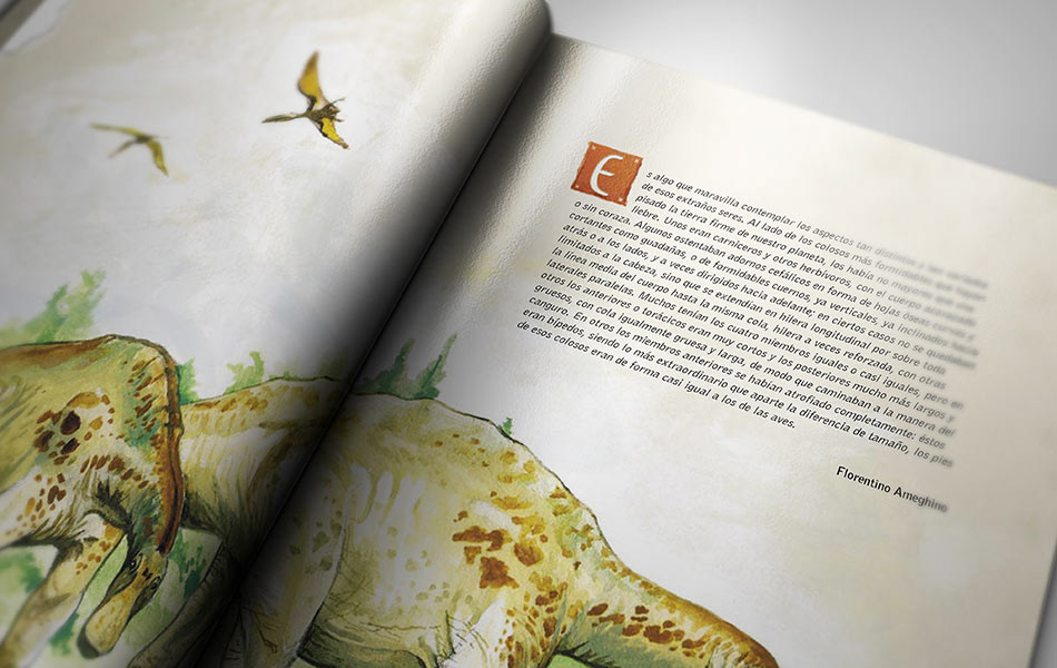 editorial book arrojo dinosaurs illustrations