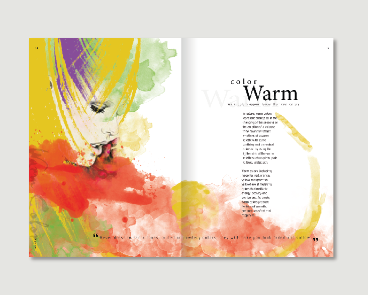 Color Analysis color fashion style design editorial book seasons Workshop
