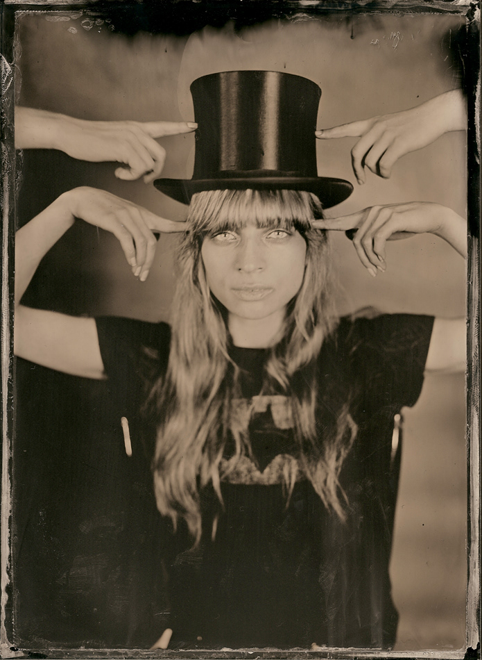 wet plate collodion Ambrotype Mokry kolodion