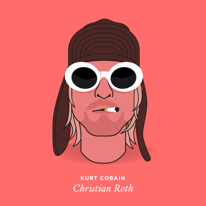 Sunglasses vector celebrities infography lettering portrait