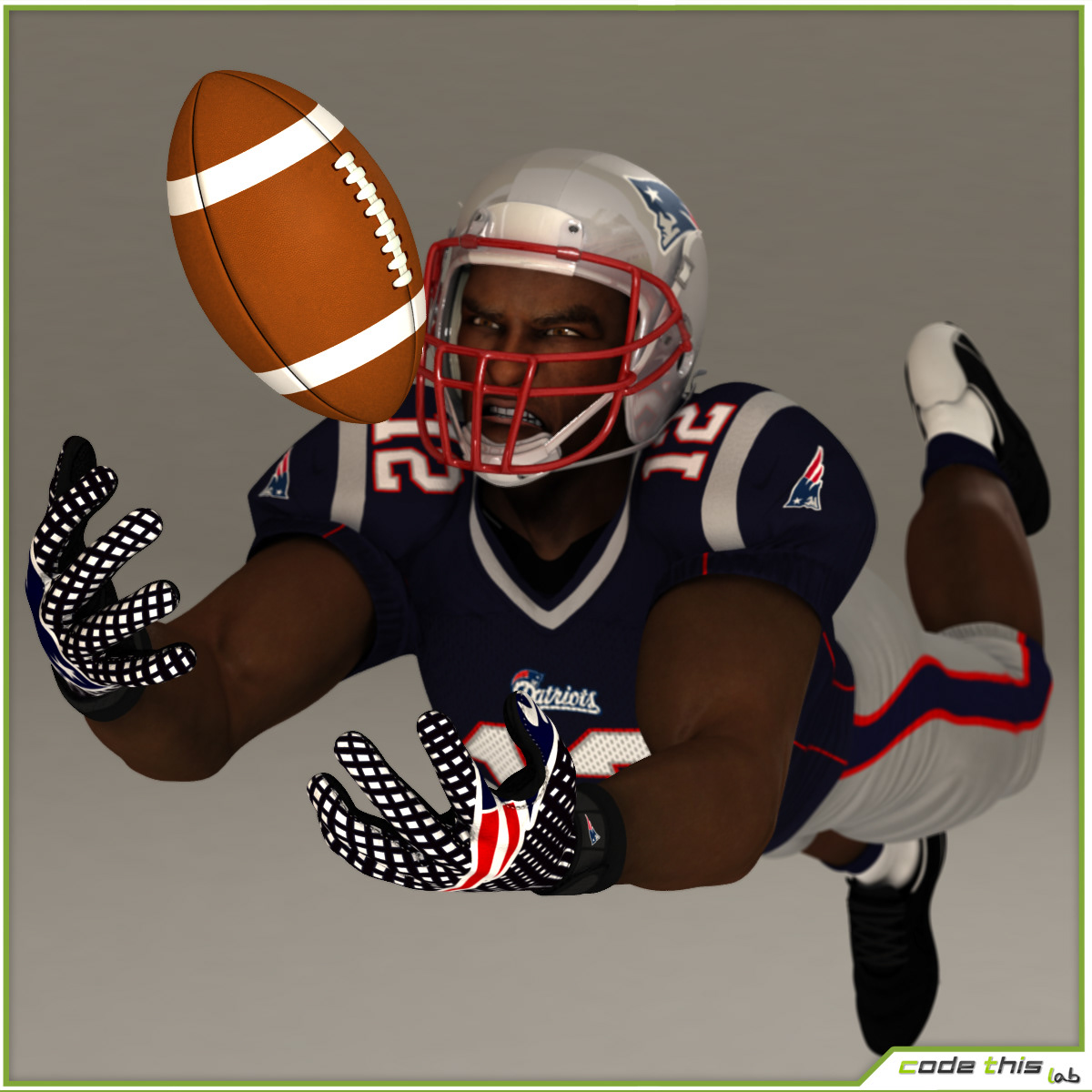 sport football american Helmet superbowl riddell facemask Chinstrap equipment Quaterback runningback league team 3D 3dgraphics